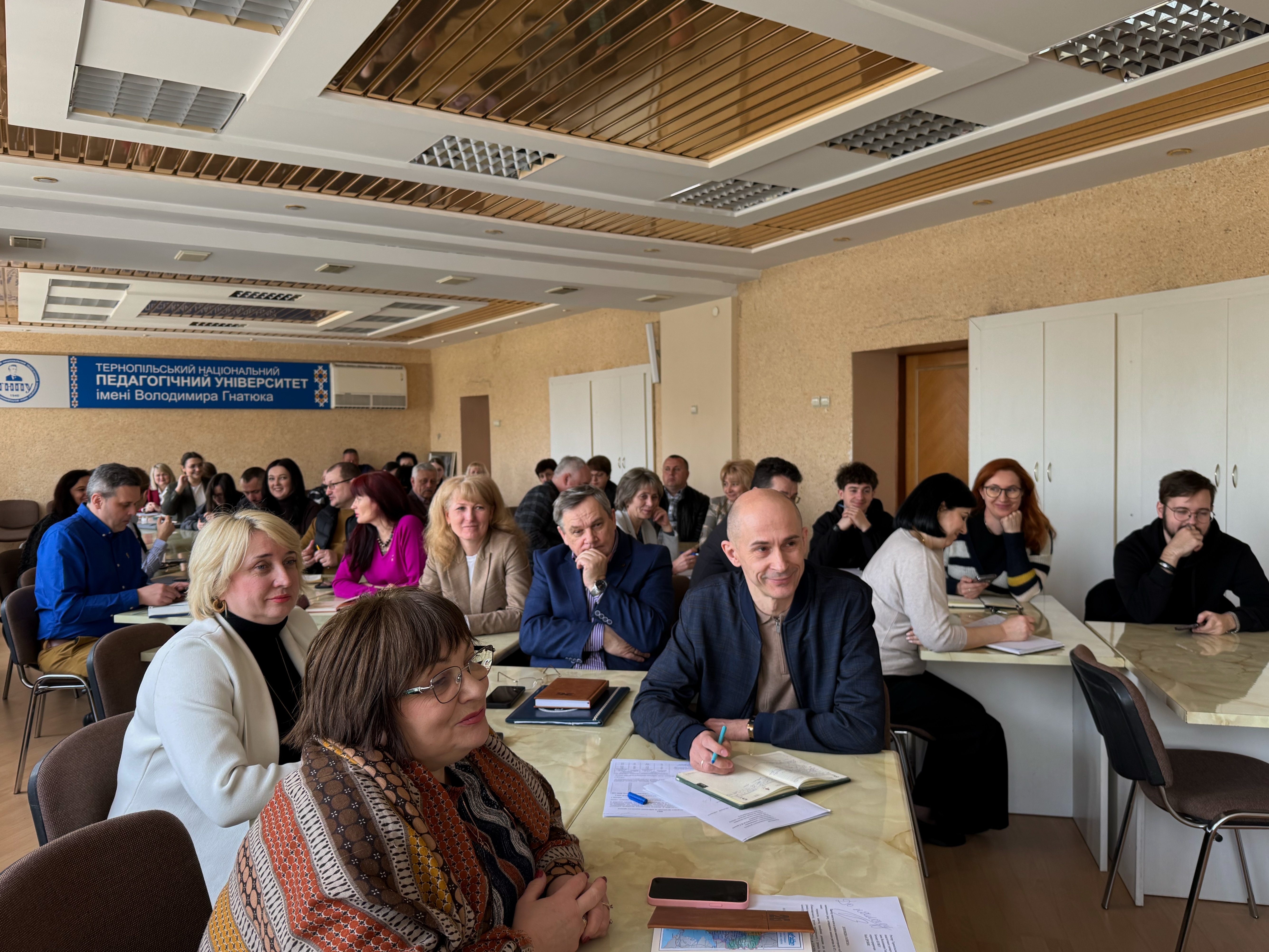 Uchasnyky zasidannia rektoratu